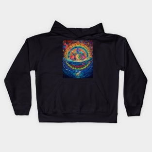 Mystical Cascades: Unveiling the Magic of Waterfall Art Kids Hoodie